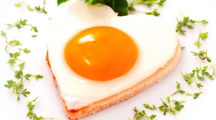 Los huevos son un alimento básico de la dieta clásica de Maggi. 