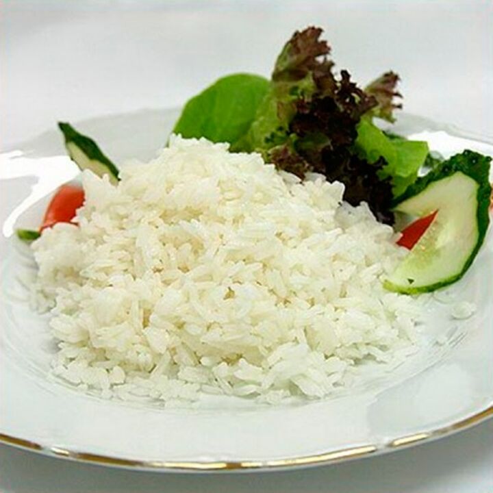 arroz con verduras para la dieta japonesa