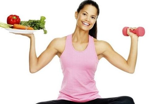 Con una dieta, debe dedicar la actividad motora