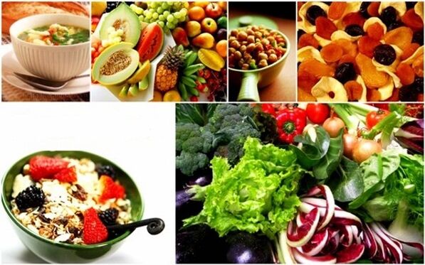 Productos de fibra para el día de las verduras Dieta favorita
