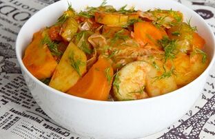 guiso de verduras con calabacín